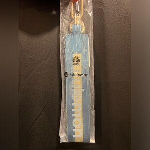 Lululemon Blue and Gold Keychain New in Bag